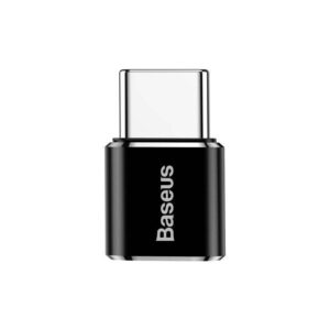 Adaptér Baseus Micro USB na USB typu C - čierny