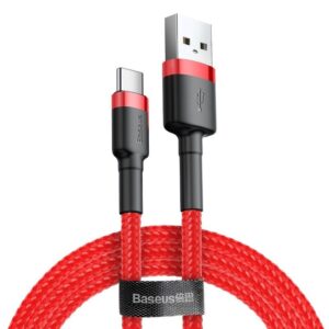 Kábel Baseus Cafule USB-C 3A 0