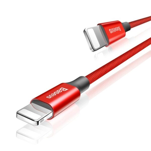 Baseus Yiven Lightning kábel 180 cm 2A (červený) - Image 3