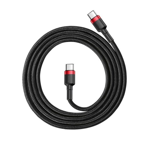 Baseus Cafule kábel USB-C PD 2.0 QC 3.0 60W 2 m (čierny+červený) - Image 2