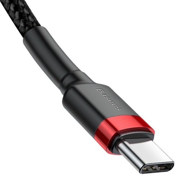 Baseus Cafule kábel USB-C PD 2.0 QC 3.0 60W 2 m (čierny+červený) - Image 3