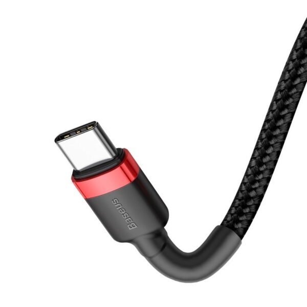 Baseus Cafule kábel USB-C PD 2.0 QC 3.0 60W 2 m (čierny+červený) - Image 4