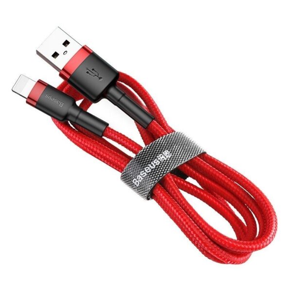 Kábel Baseus Cafule USB Lightning 2A 3 m (červený) - Image 3