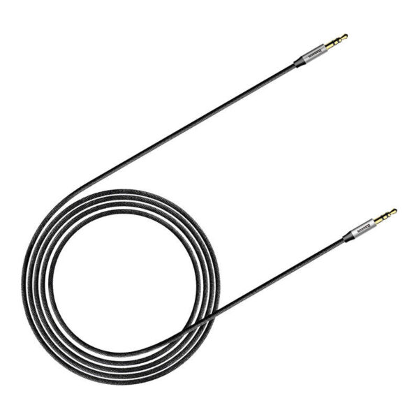 Baseus Yiven Audio kábel 3,5 samec Audio M30 1,5 m strieborný + čierny - Image 7