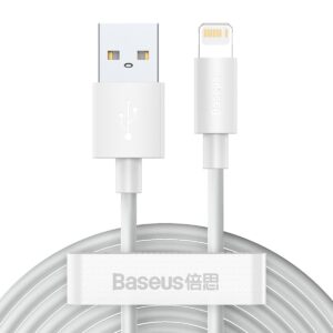 Baseus Simple Wisdom Súprava dátového kábla USB na Lightning 2