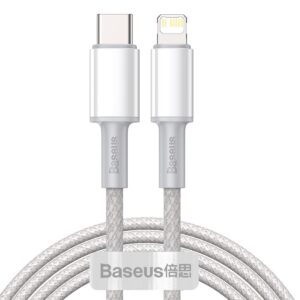 Kábel USB-C na Lightning Baseus s vysokou hustotou opletenia