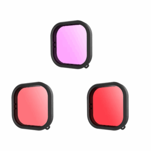 Súprava vodotesných filtrov Telesin pre objektív GoPro Hero 9 / Hero 10 / Hero 11 (GP-FLT-904)