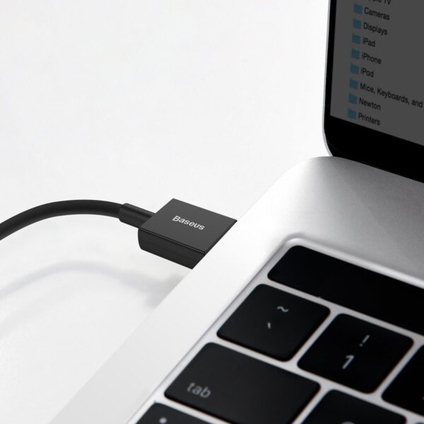 Kábel Baseus Superior Series USB na USB-C, 66 W, 1 m (čierny) - Image 9