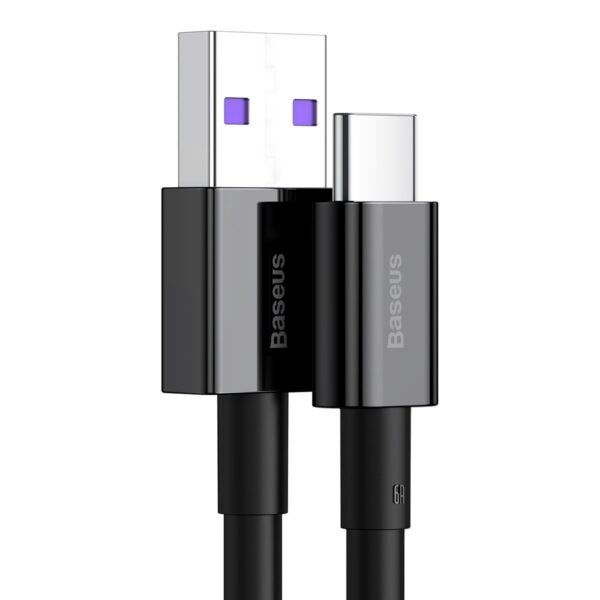 Kábel Baseus Superior Series USB na USB-C, 66 W, 1 m (čierny) - Image 4
