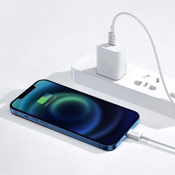 Kábel Baseus Superior Series USB-C na Lightning, 20W, PD, 1,5 m (biely) - Image 10