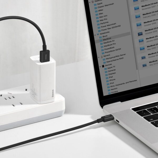 Kábel Baseus Superior Series USB na USB-C, 66 W, 2 m (čierny) - Image 9