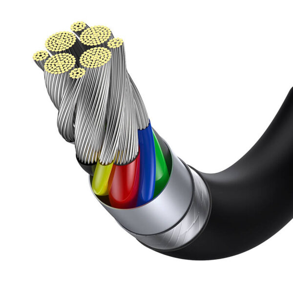 Kábel Baseus Superior Series USB-C na USB-C, 100 W, 2 m (čierny) - Image 4