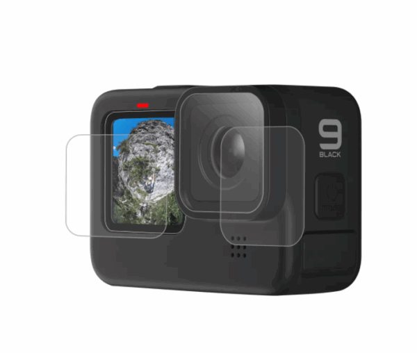 Tvrdené sklo na obrazovku a objektív Telesin pre GoPro Hero 9 / Hero 10 / Hero 11 (GP-FLM-901) - Image 4