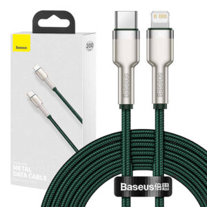 Kábel Baseus USB-C pre Lightning 2 m (zelený)