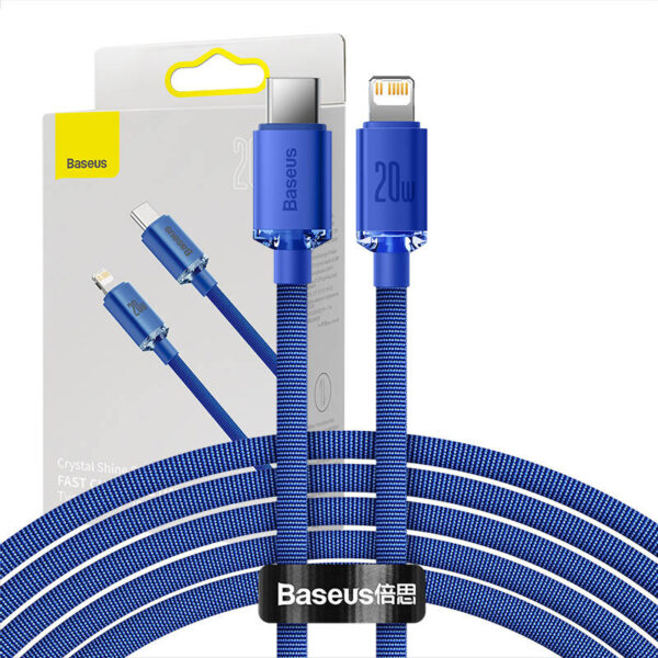 Baseus Crystal Shine kábel USB-C na Lightning