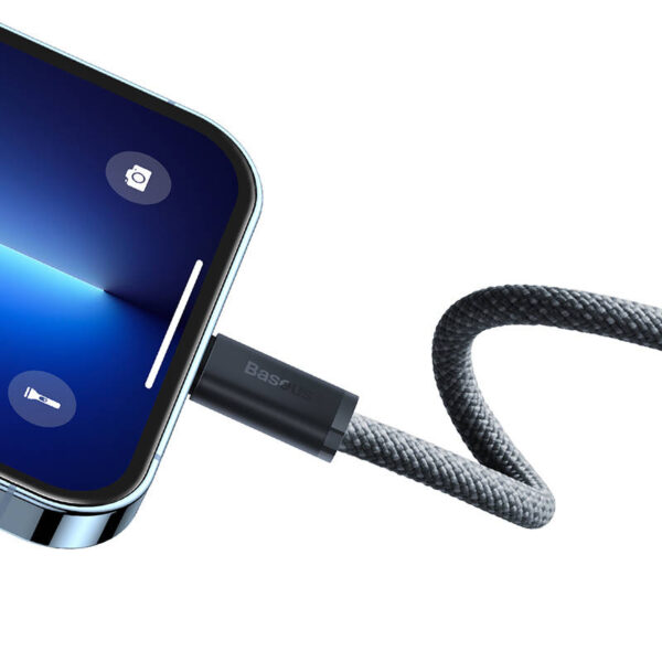 Kábel Baseus Dynamic Series USB-C na Lightning, 20 W, 1 m (sivý) - Image 5