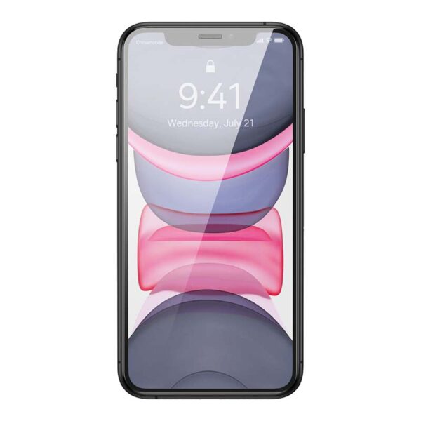 Baseus 0,3 mm celosklenená fólia z tvrdeného skla (balenie 2 ks) pre iPhone X/XS/11 Pro 5,8 palca - Image 4