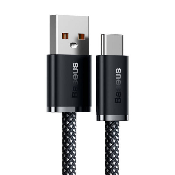 Kábel USB na USB-C Baseus Dynamic Series, 100 W, 1 m (sivý) - Image 6