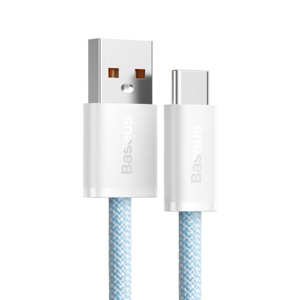 Kábel USB na USB-C Baseus Dynamic Series, 100 W, 1 m (modrý) - Image 6
