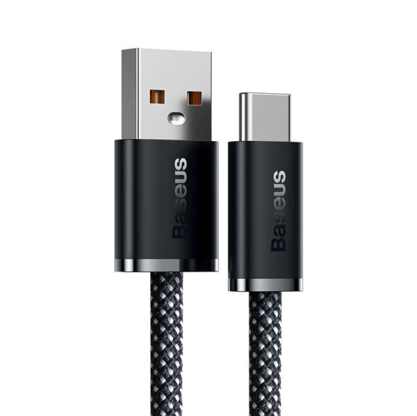 Kábel USB na USB-C Baseus Dynamic Series, 100 W, 2 m (čierny) - Image 6