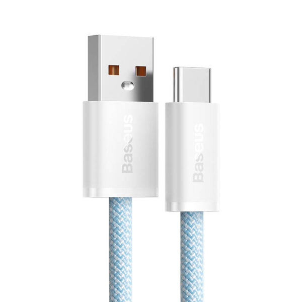 Kábel USB na USB-C Baseus Dynamic Series, 100 W, 2 m (modrý) - Image 6
