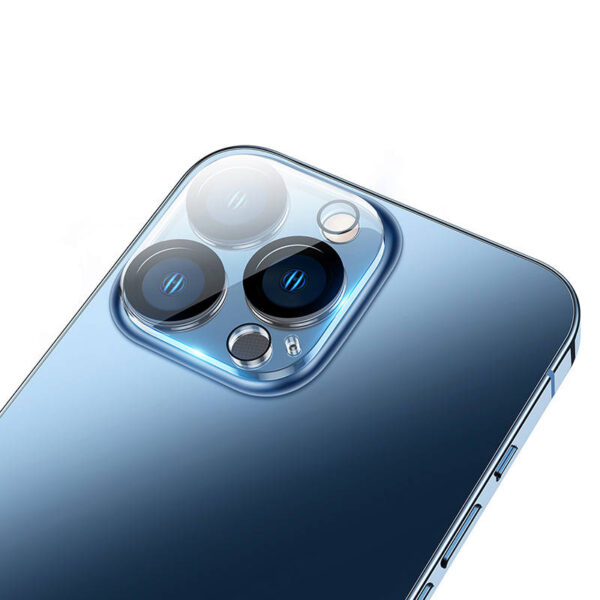 Tvrdené sklo na fotoaparát Baseus 0,3 mm pre iPhone 14 Pro/14 Pro Max (2 ks) - Image 6