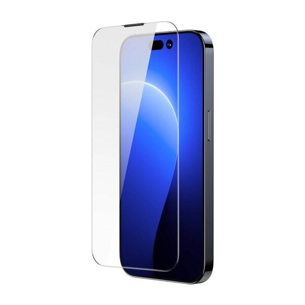 Baseus Crystal Tvrdené sklo odolné voči prachu 0,3 mm pre iPhone 14 Pro (2 ks) - Image 14