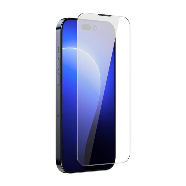 Baseus Crystal Tvrdené sklo odolné voči prachu 0,3 mm pre iPhone 14 Pro (2 ks) - Image 15