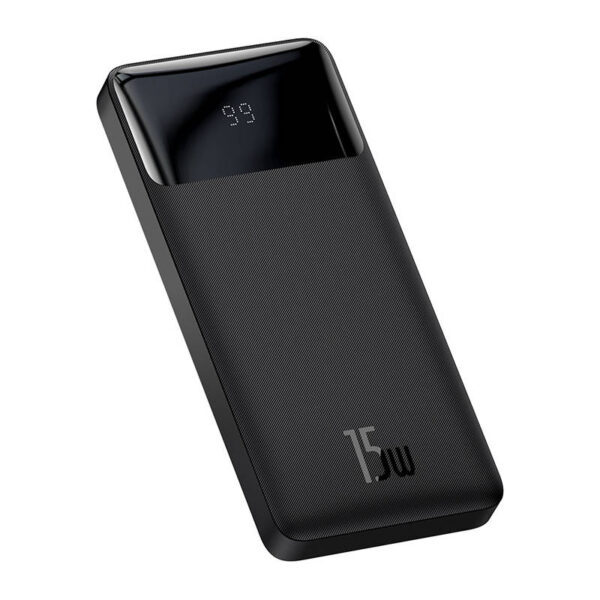 Powerbanka Baseus Bipow 10000mAh, 15W (čierna) - Image 4