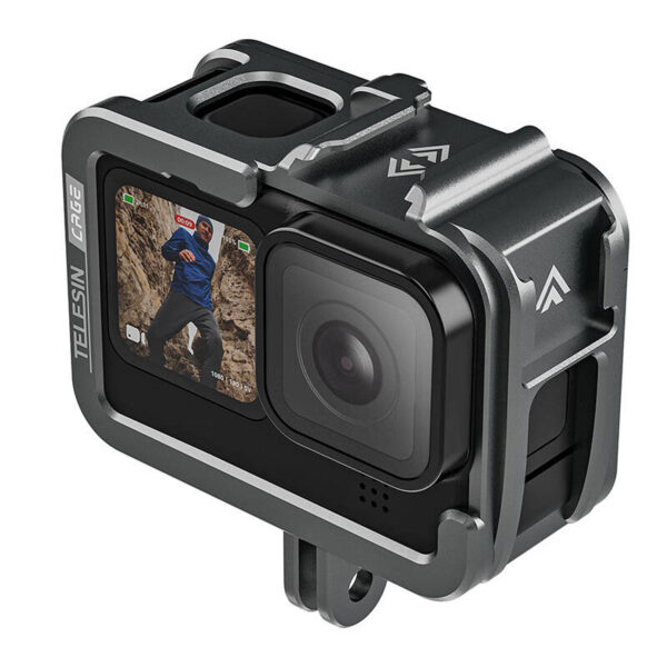 Alu klietka TELESIN pre GoPro Hero11/10/9 - Image 2