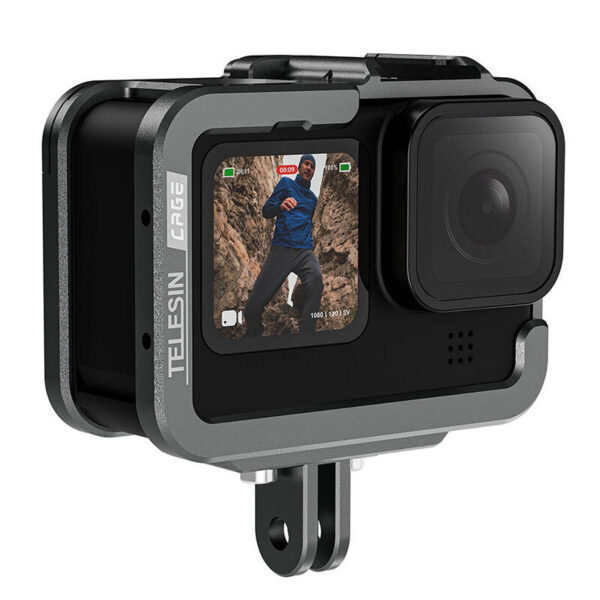 Alu klietka TELESIN pre GoPro Hero11/10/9 - Image 3