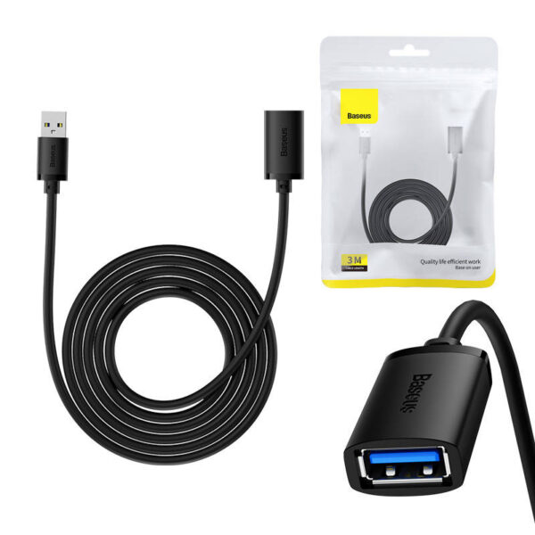 Predlžovací kábel Baseus USB 3.0 samec - samica