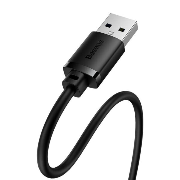 Predlžovací kábel Baseus USB 3.0 samec - samica, séria AirJoy, 3 m (čierny) - Image 4