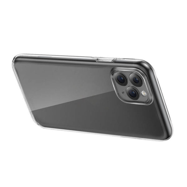 Puzdro Baseus Crystal Series pre iPhone 11 pro max (číre) + tvrdené sklo + čistiaca súprava - Image 6