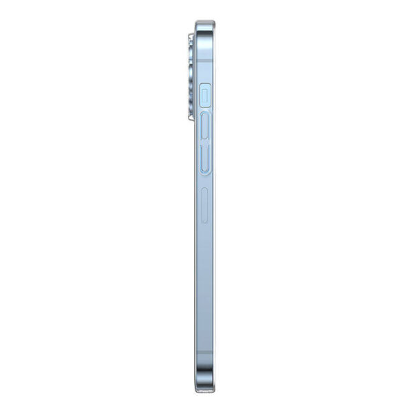 Puzdro na telefón Baseus Crystal Clear pre 13 Pro Max (priehľadné) + ochranný kryt displeja z tvrdeného skla + čistiaca súprava - Image 5
