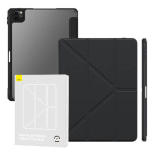 Ochranné puzdro Baseus Minimalist pre iPad Pro (2018/2020/2021/2022) 11" (čierne)