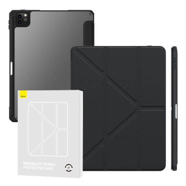 Ochranné puzdro Baseus Minimalist pre iPad Pro (2018/2020/2021/2022) 11" (čierne)