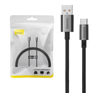 Kábel USB do USB-C Baseus Superior100W 1 m (čierny)