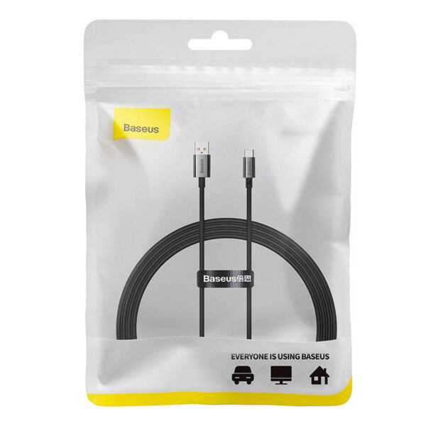 Kábel USB do USB-C Baseus Superior 100W 1,5 m (čierny) - Image 8