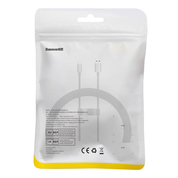 Kábel USB do USB-C Baseus Superior 100W 1,5 m (čierny) - Image 9