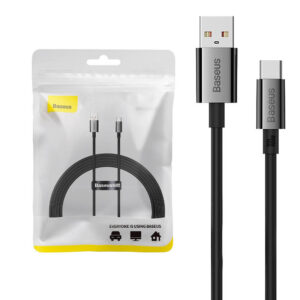 Kábel USB do USB-C Baseus Superior 100W 2 m (čierny)