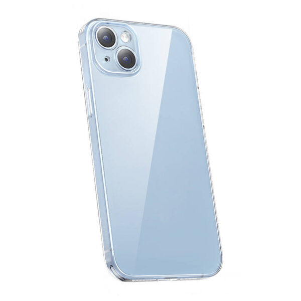 Priehľadný obal a sada tvrdeného skla Baseus Corning pre iPhone 14 Plus - Image 5