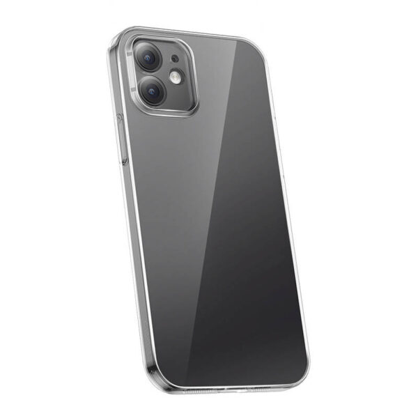 Priehľadný obal a sada tvrdeného skla Baseus Corning pre iPhone 12 - Image 5