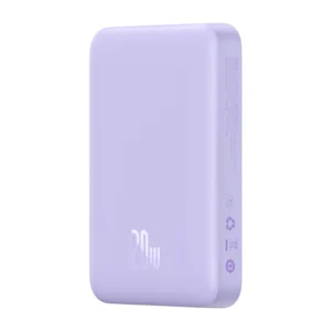 Powerbanka Baseus Magnetic Mini 10000mAh 20W MagSafe (fialová)