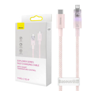 Rýchlonabíjací kábel Baseus USB-C na Lightning Explorer Series 1 m