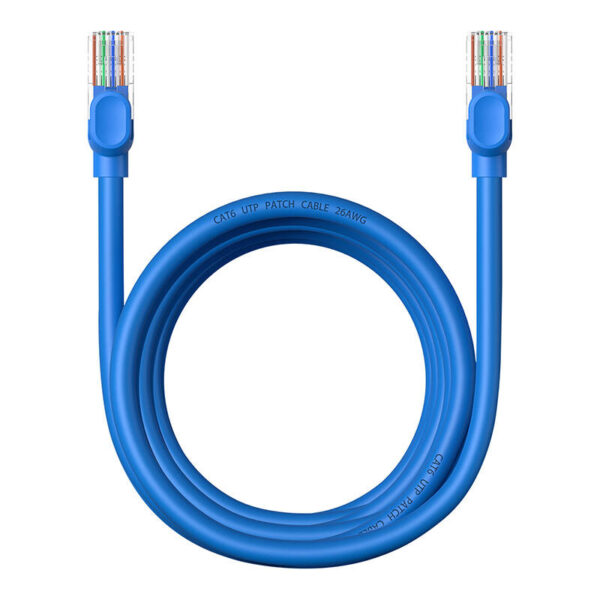 Sieťový kábel Baseus Ethernet RJ45, Cat.6 / 3 m (modrý) - Image 8