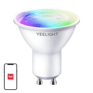 Inteligentná žiarovka LED Yeelight GU10 Smart Bulb W1 (farebná) - 4ks