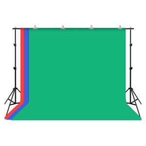 Podpera pozadia pre fotoštúdio Puluz 2x3m + pozadie 3 ks PKT5205