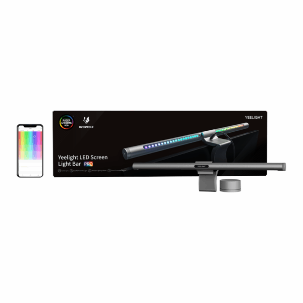 Yeelight Svetlo na monitor Bar Pro RGB (strieborná) - Image 5