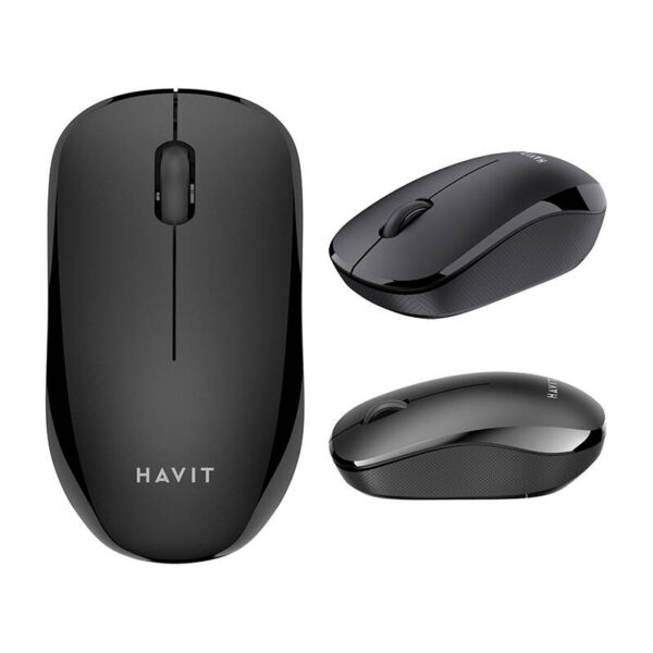Univerzálna bezdrôtová myš Havit MS66GT (čierna) - Image 5